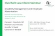 Overholt Law - October 2016 Breakfast Seminar Presentation