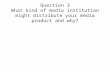 Evaluation questions - question 3