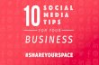 10 social media tips for your business presentation