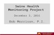 Dr. Bob Morrison, Dr. Carles Vilalta - Update from Swine Health Monitoring Project (SHMP)