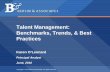 Talent Management: Benchmarks, Trends & Best Practices