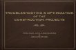 TROUBLESHOOTING&OPTIMIZATION of the CONSTRUCTION PROJECTS_eng