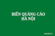 Biển quảng cáo Hà Nội 2015