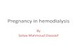 Pregnancy in hemodialysis dr salwa elwasef