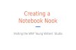 Creating a Notebook Nook