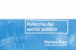 Reforma del sector público