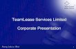 TL Corporate Presentation