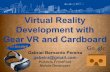 Virtual reality development with gear vr and cardboard