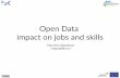 Osiris - Opendata impact in jobs&skills