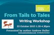 Creative Writing Workshop with Catching Lives