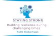 Staying strong: developing resilience and strength during challenging times