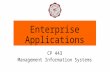 Enterprise applications