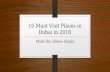 10 Must Visit Places in Dubai in 2016