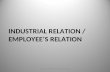 Industrial relation employees relation knowledge box