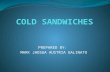 Cold sandwiches demo