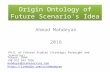 Dr. Mahdeyan, origin ontology of future scenario's idea - 3