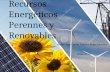 Recursos energéticos renovables