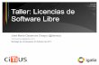 Taller: Licencias de Software Libre