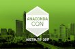 Market Perspective 2017: How Data Science Will Drive the Next Wave Of Disruption | AnacondaCON 2017