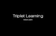 Review of Triplet Learning