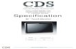 CDS320ITL 32" PCAP Touch Monitor Spec Sheet