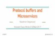 Protocol buffers and Microservices