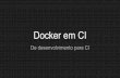 Docker em CI