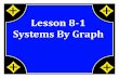 M7 acc lesson 8 1 systems by graph ss