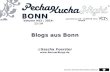 PechaKucha Night #2 Bonn - Blogs aus Bonn