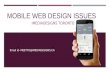 Mobile Web Design Issues - iMediadesigns Toronto