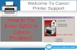 How to Fix Error 5200 in Canon Printers? 1-800-213-8289 Toll-free  for help