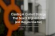 Building a Content Strategy That Search Engines Love - Dylan Sellberg