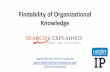 Findability of organizational knowledge