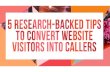 5 Research-Backed Tips to Convert Website Visitors into Callers