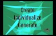Processing - Create. Individualize. Generate.