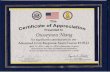 Certificate of Appreciation-Niang