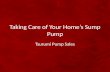 Taking care of your home’s sump pump