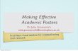 Tutorial on Creating Academic Posters