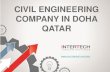 InterTech is one of the civil engineering companies in Doha Qatar