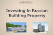 Investing in Russian building property - our company looking for investors