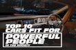 Top 10 cars fit for powerful people in the society