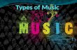 Types of Music - Albert James Burleson