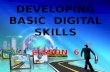 Developing basic digital skill  lesson 6