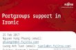 Portgroups support in ironic