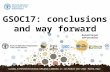 GSOC17: conclusions and way forward
