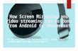 Download google chromecast app call 1 844-305-0087 how screen mirroring and video streaming can be done from android to chromecast