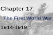 Ch. 17 world war i and Ch. 18 russian revolution