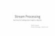 Spark meetup   stream processing use cases