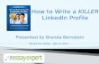 How to Write a KILLER LinkedIn Profile