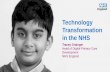 Technology transformation in the NHS